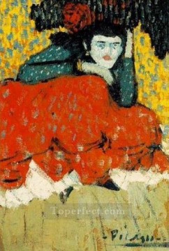 spanish spain Painting - Spanish Dancer 1901 Pablo Picasso